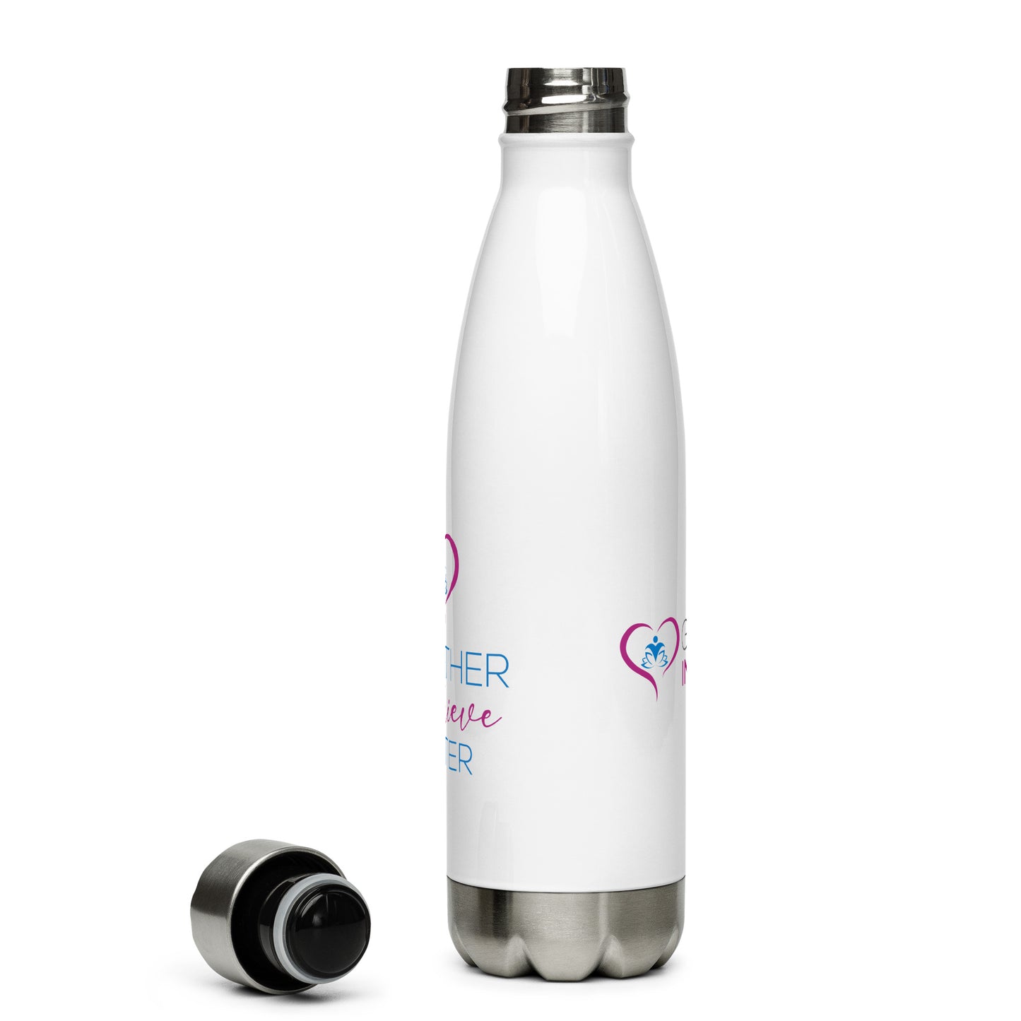 Together We Grieve Better Stainless steel water bottle